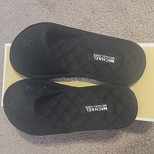 New Black Michael Kors Slides